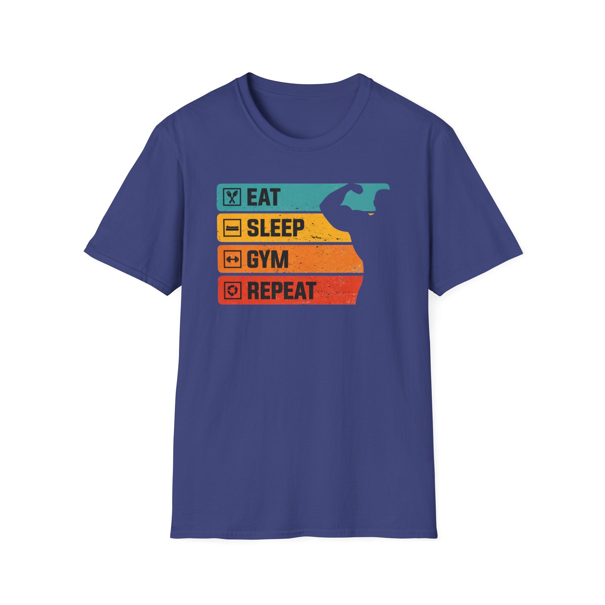 Eat Sleep Gym Repeat T-Shirt