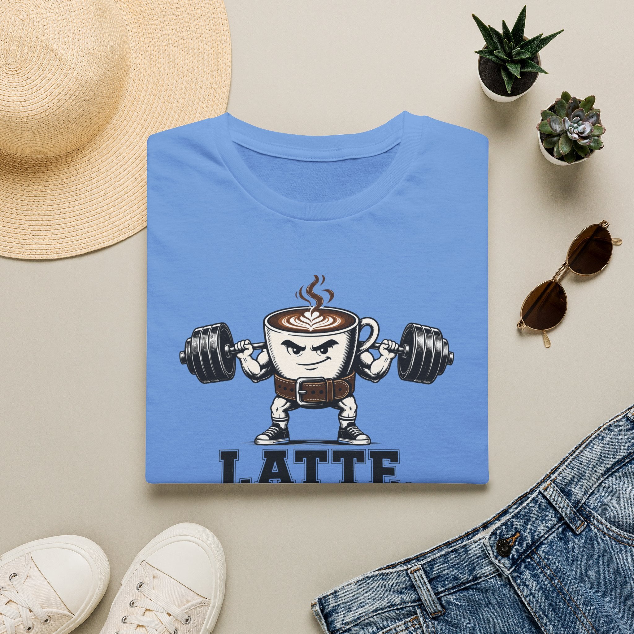 Latte. Lift. Leg Day T-Shirt