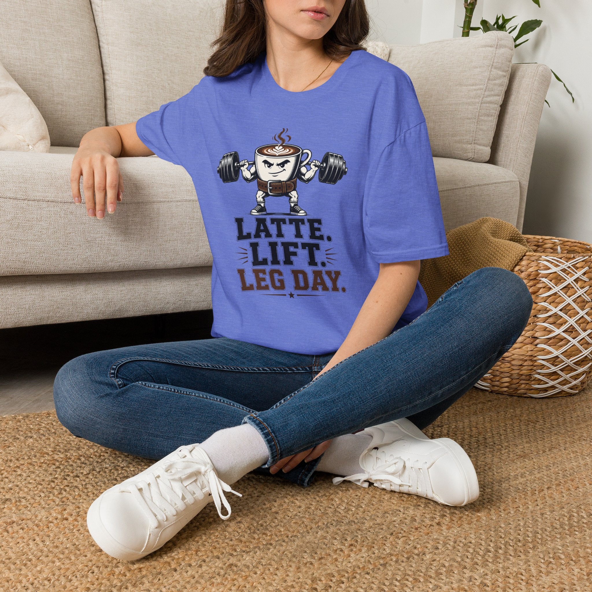 Latte. Lift. Leg Day T-Shirt