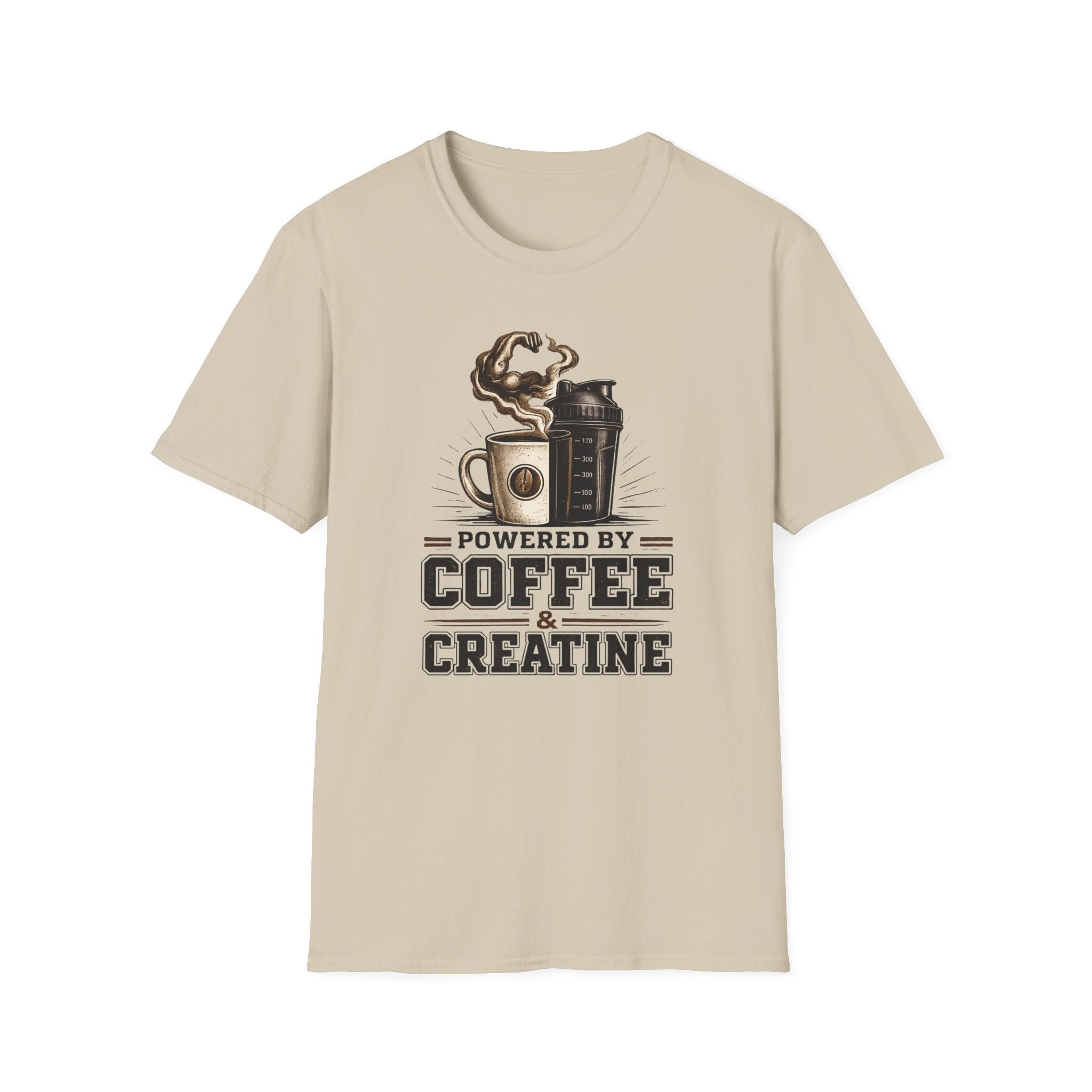 Powered by Coffee And Creatine T-Shirt
