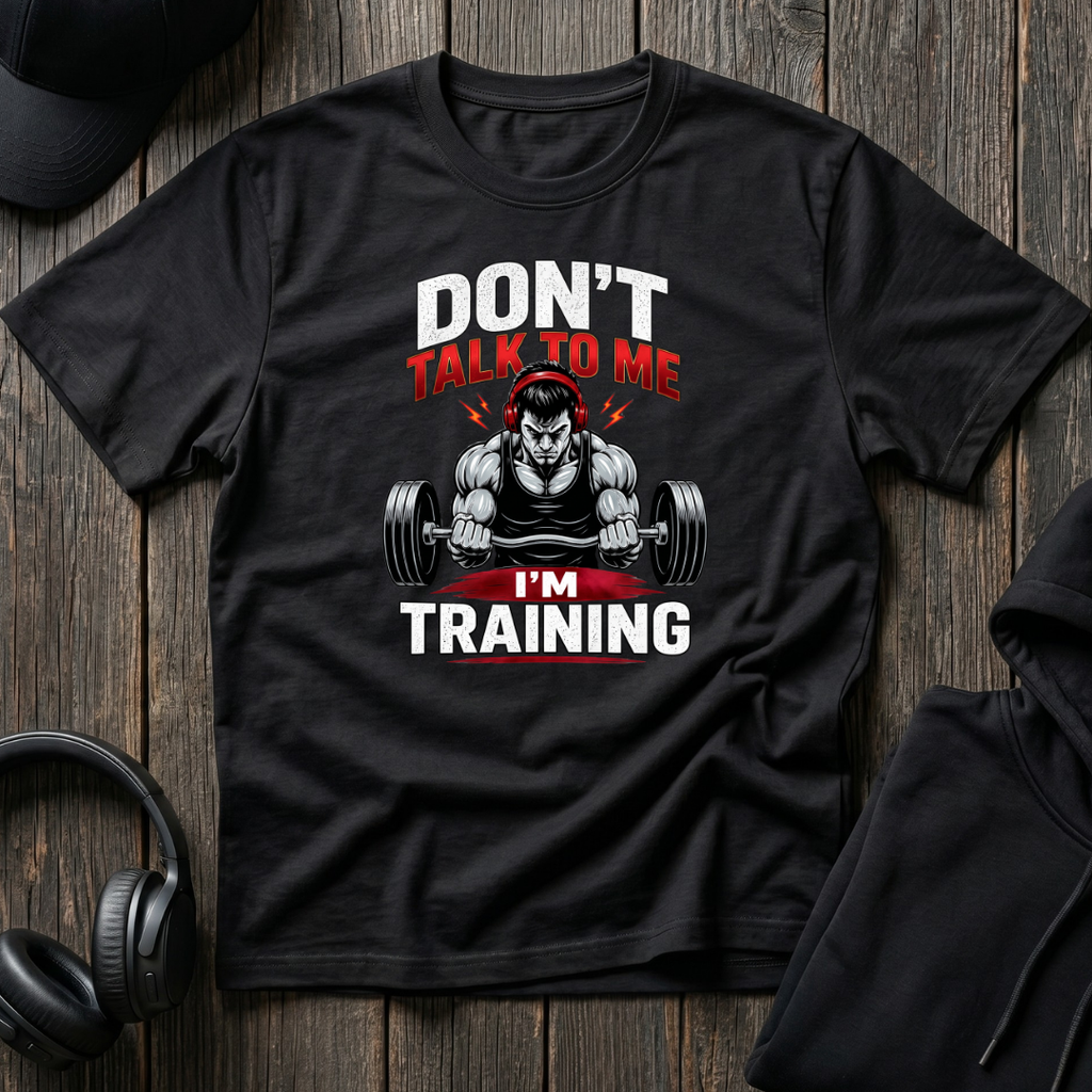Don't Talk To Me I'm Training Tee