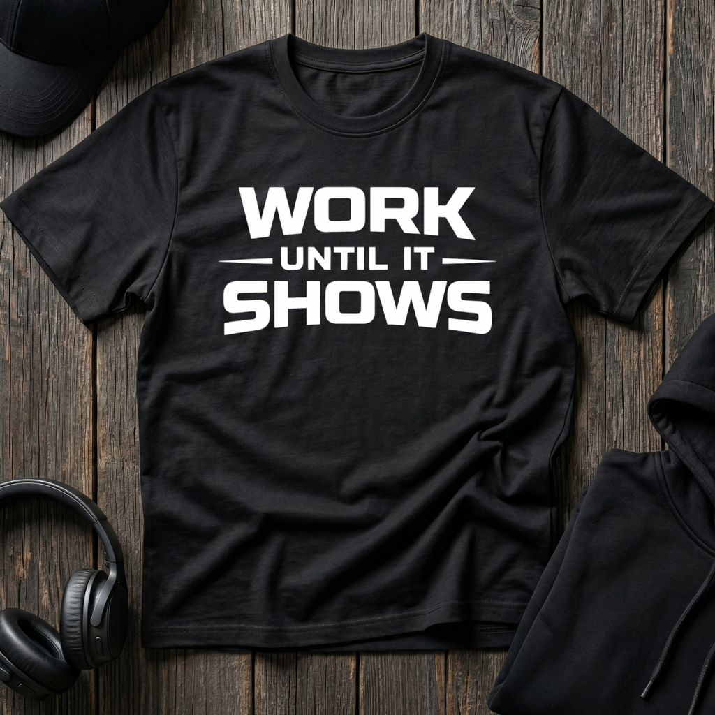 Work Until It Shows Tee