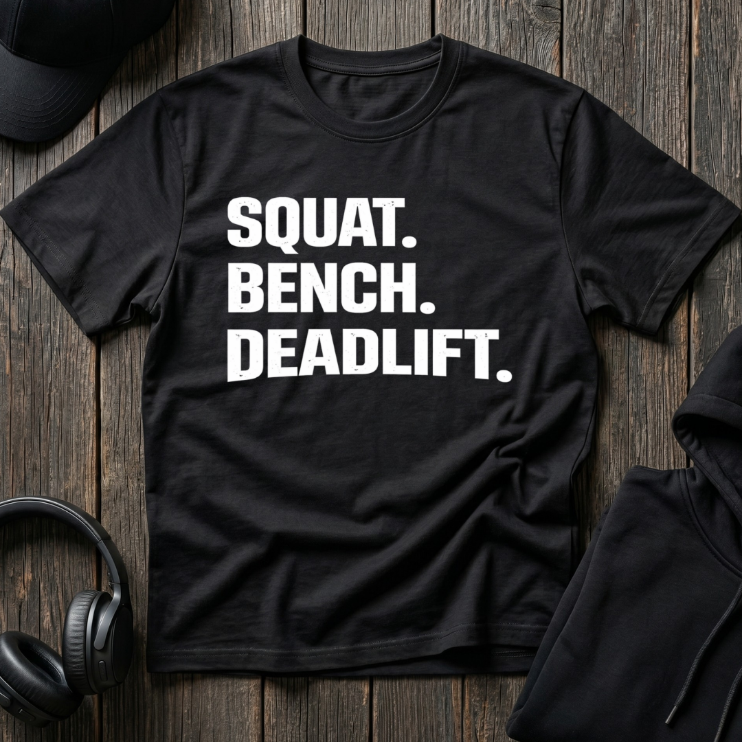 Squat Bench Deadlift Tee
