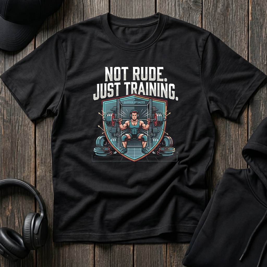 Not Rude Just Training Tee