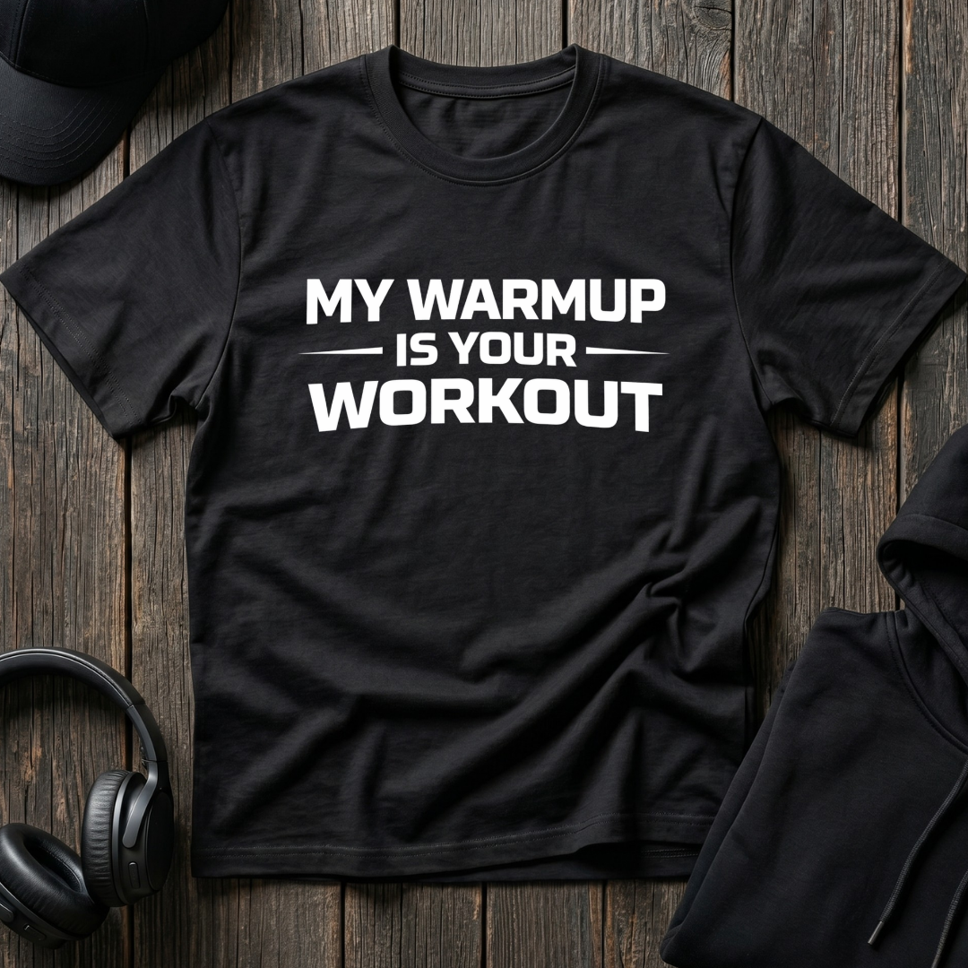My Warmup Is Your Workout Tee