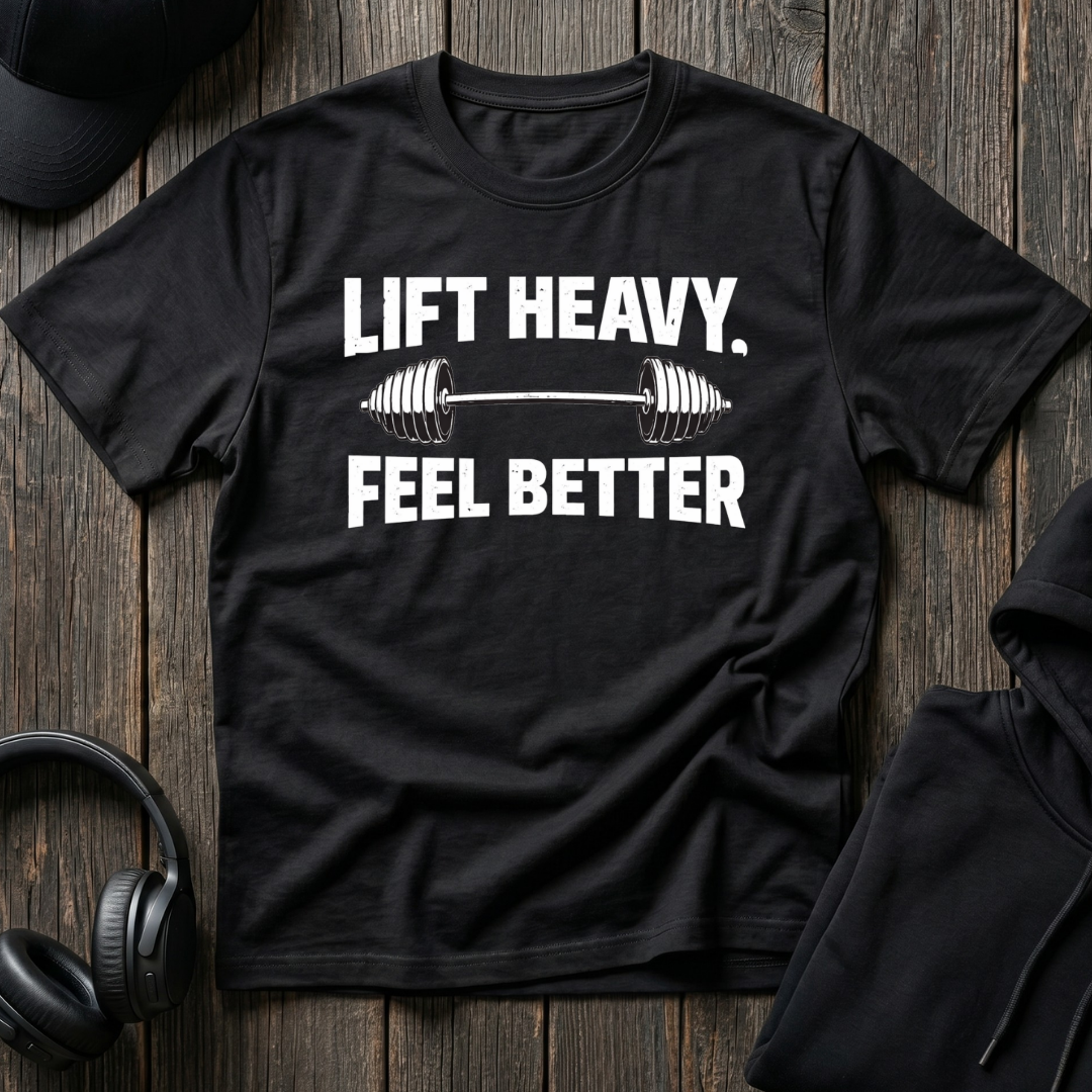Lift Heavy Feel Better Tee