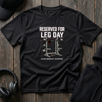 Reserved For Leg Day Tee