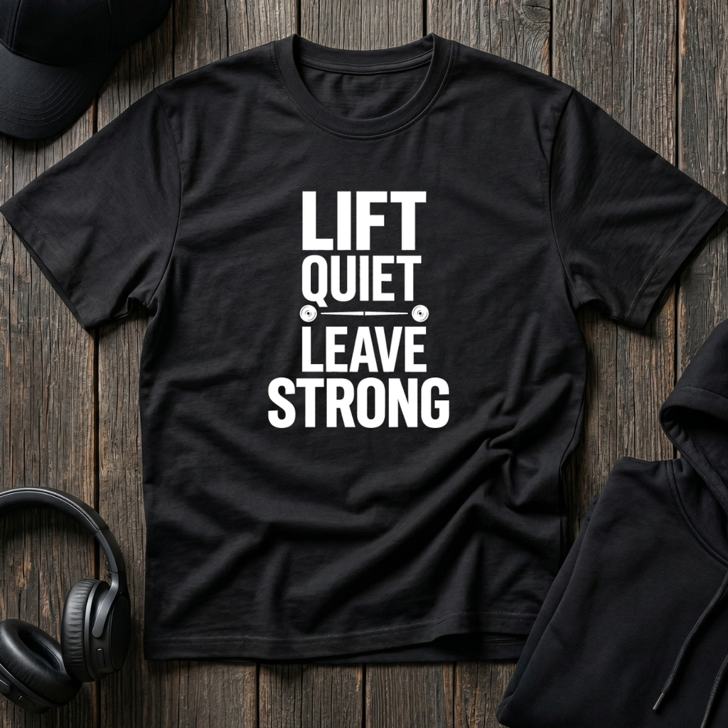 Lift Quiet Leave Strong Tee