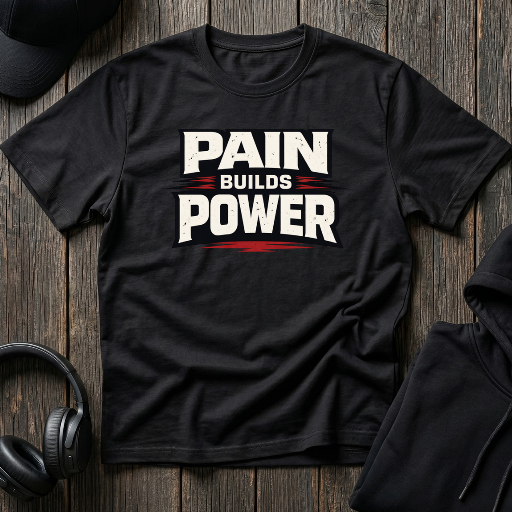 Pain Builds Power Tee