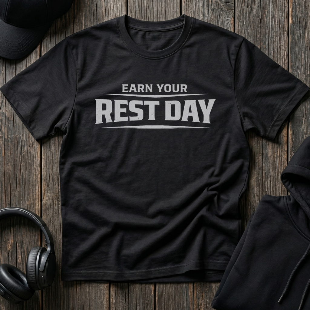 Earn Your Rest Day Tee