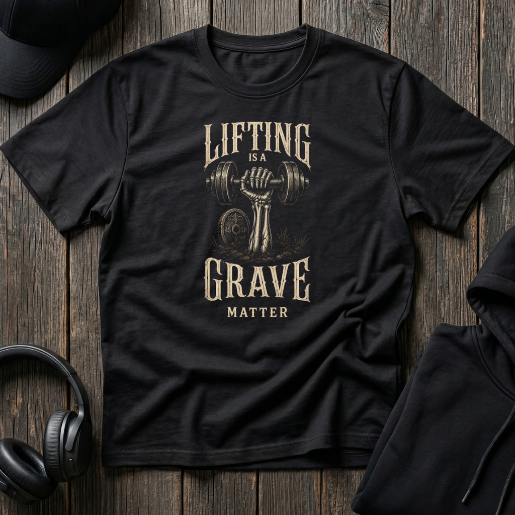 Lifting Is A Grave Matter Tee