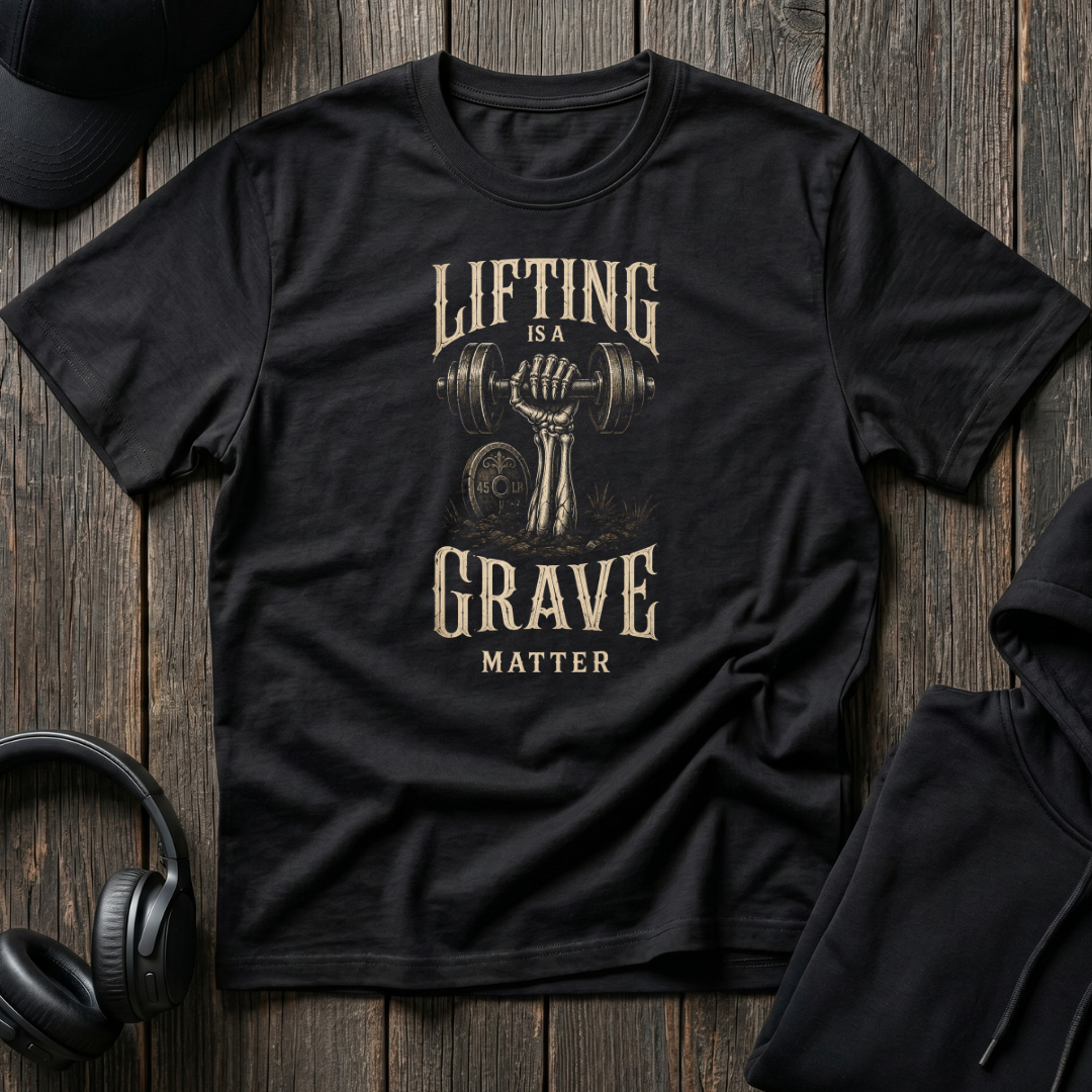 Lifting Is A Grave Matter Tee