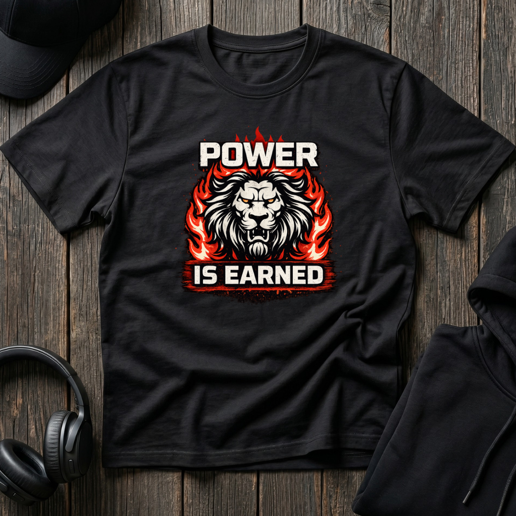Power Is Earned Tee