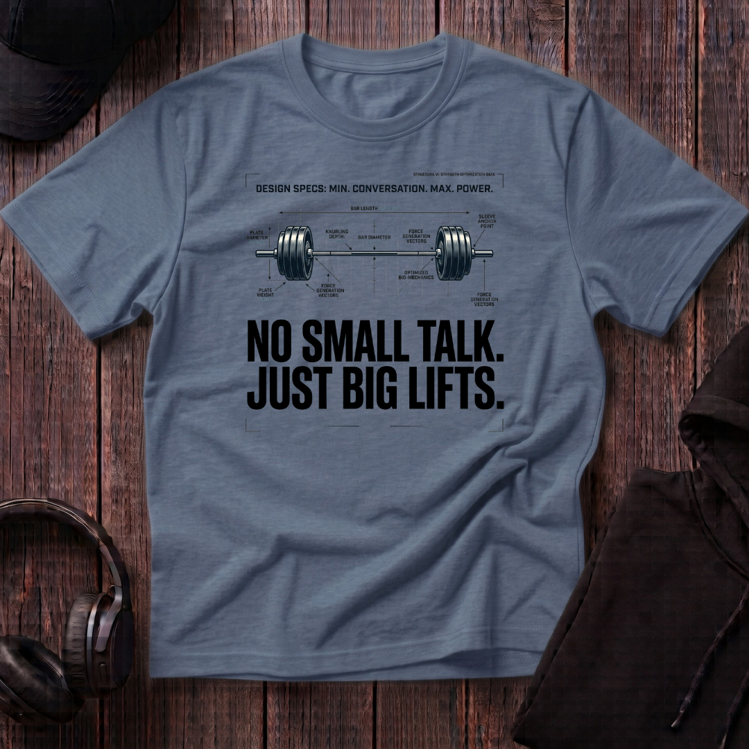 No Small Talk Tee