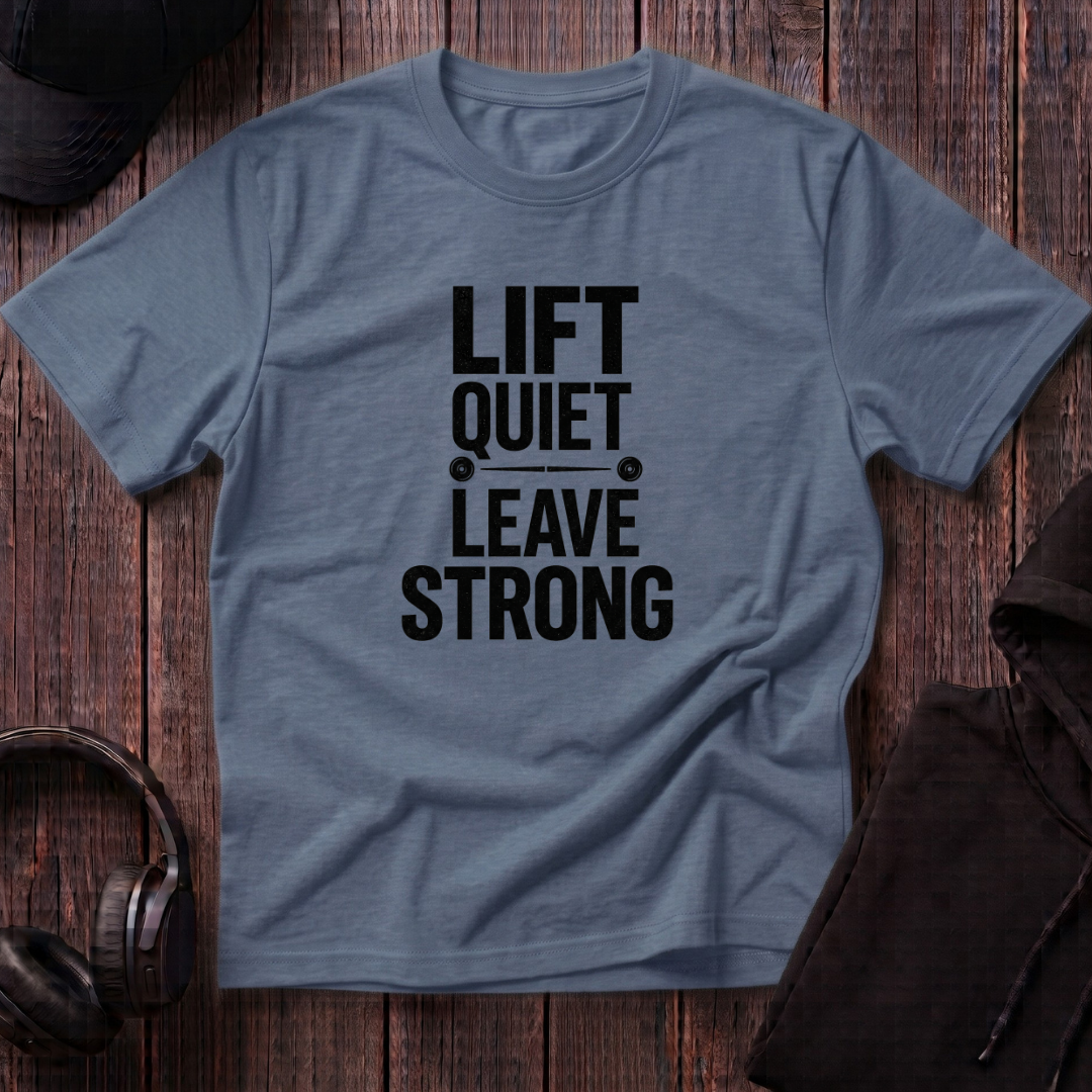 Lift Quiet Leave Strong Tee