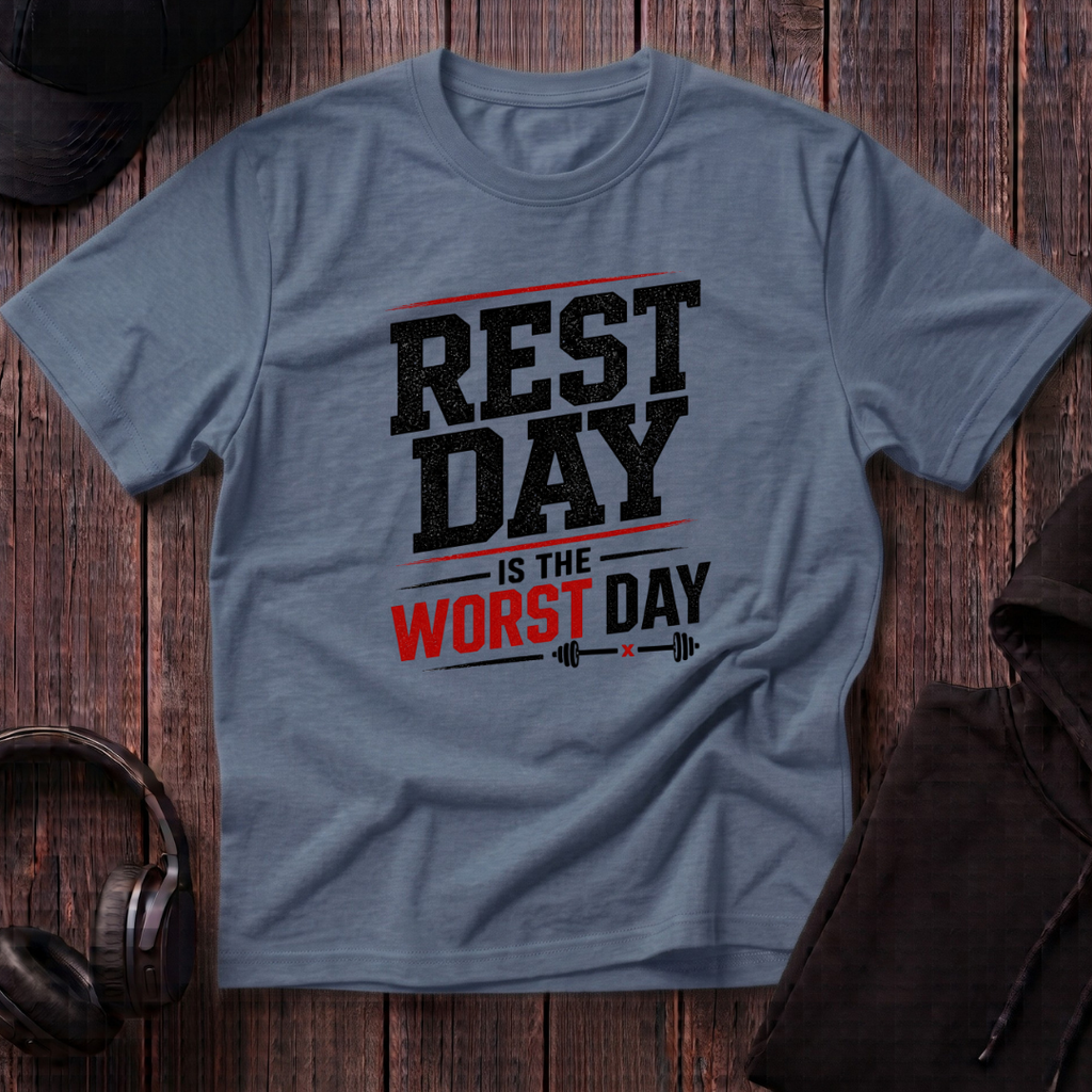 Rest Day Is The Worst Day Tee