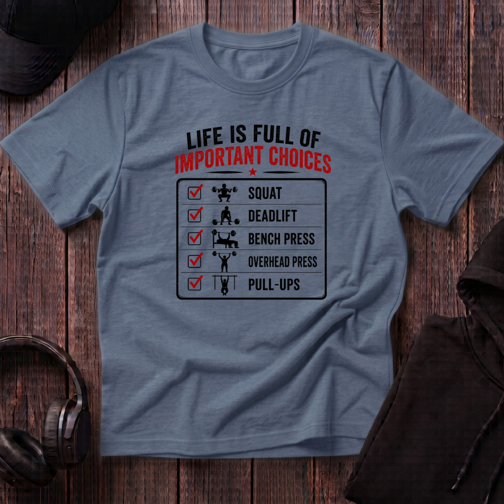 Life Is Full Of Important Choices Tee
