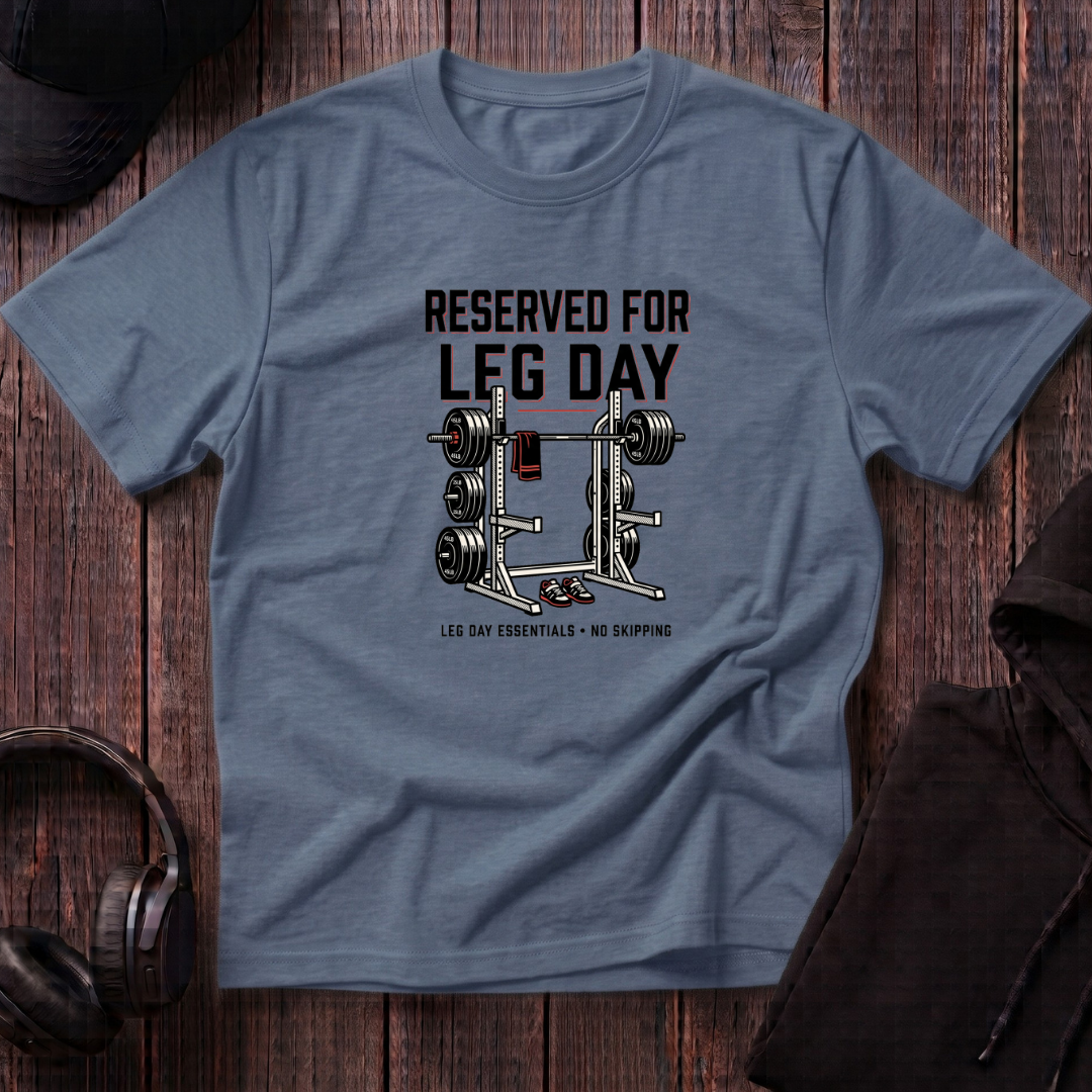 Reserved For Leg Day Tee