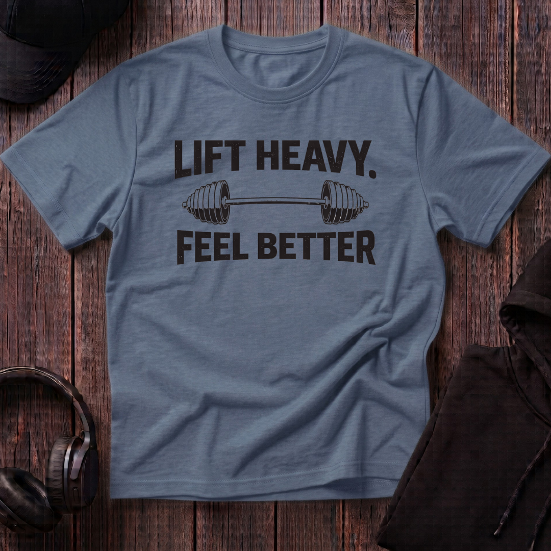 Lift Heavy Feel Better Tee