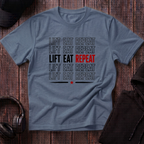 Lift Eat Repeat Tee