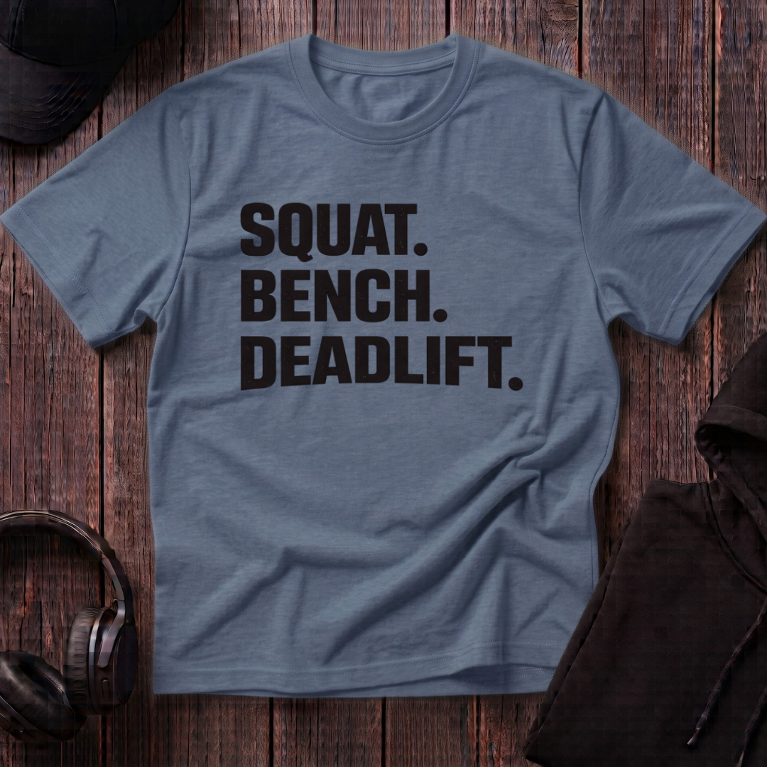 Squat Bench Deadlift Tee