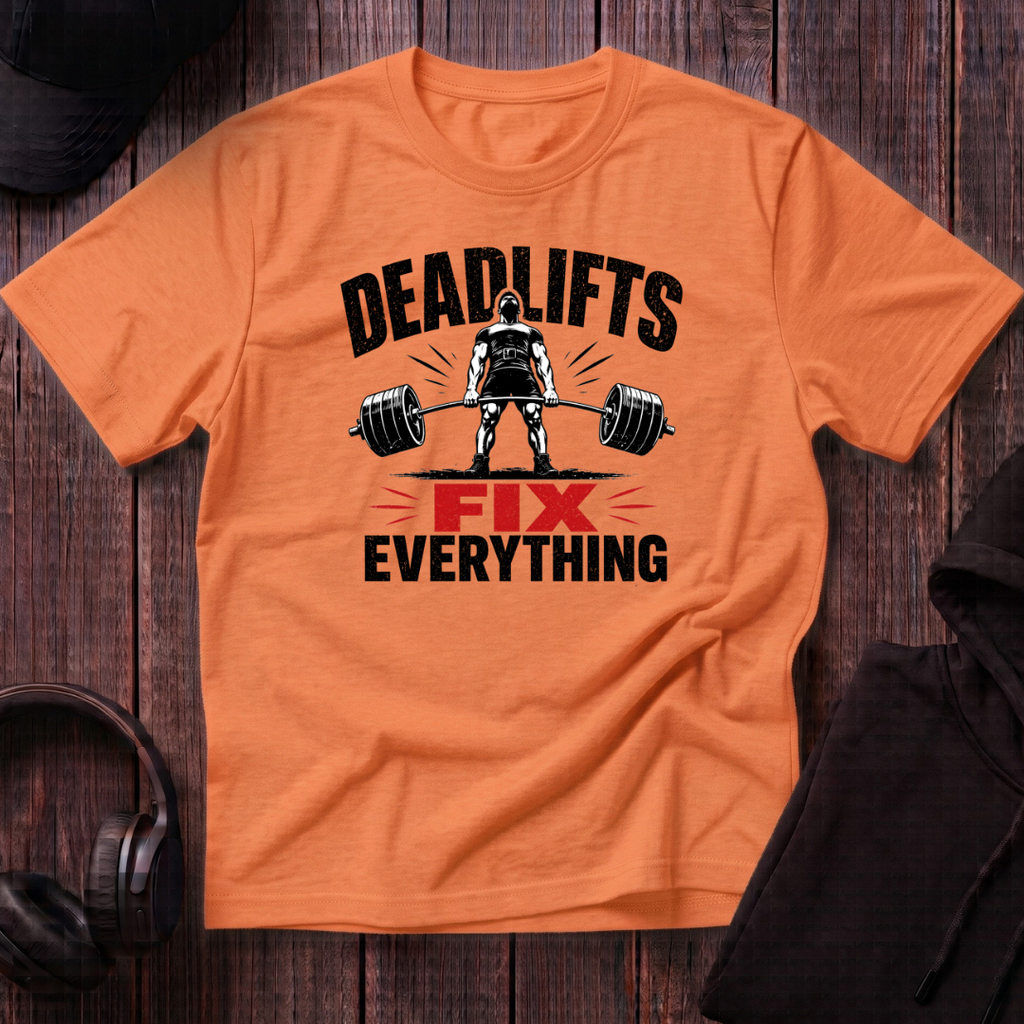 Deadlifts Fix Everything Tee