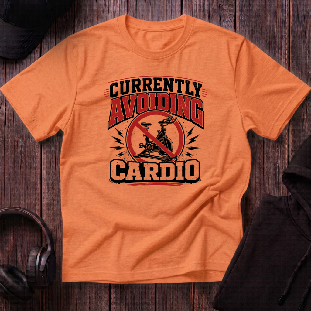 Currently Avoiding Cardio Tee