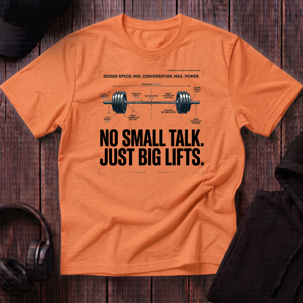 No Small Talk Tee