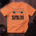 No Small Talk Tee