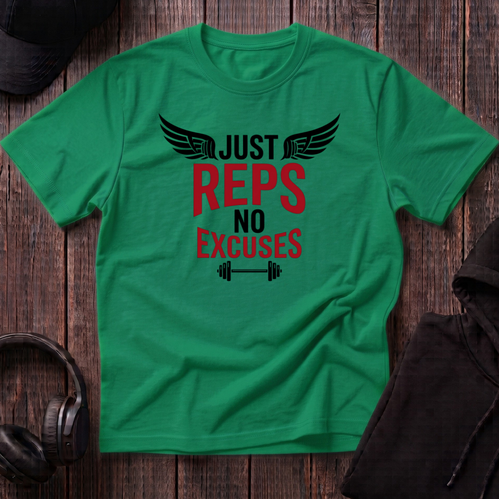 Just Reps No Excuses Tee