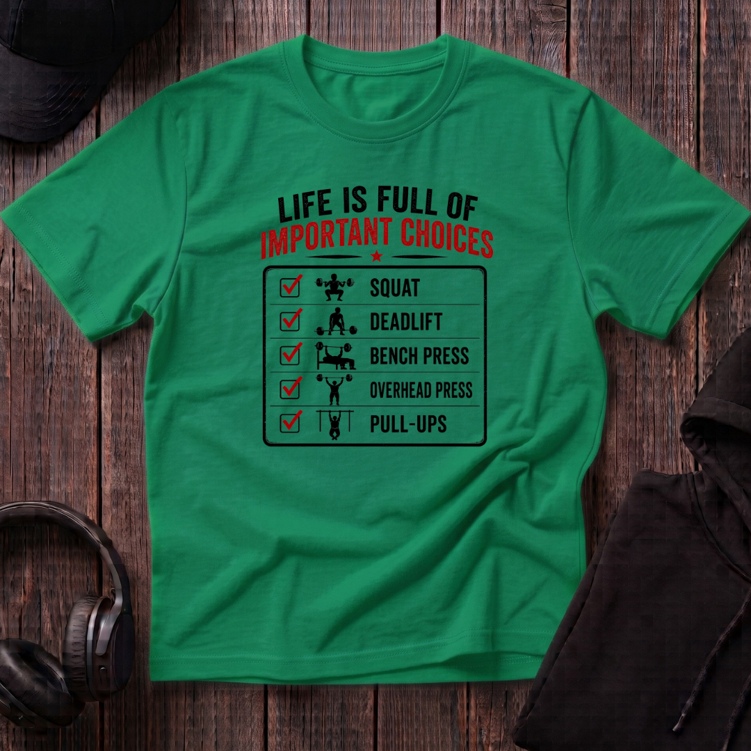 Life Is Full Of Important Choices Tee