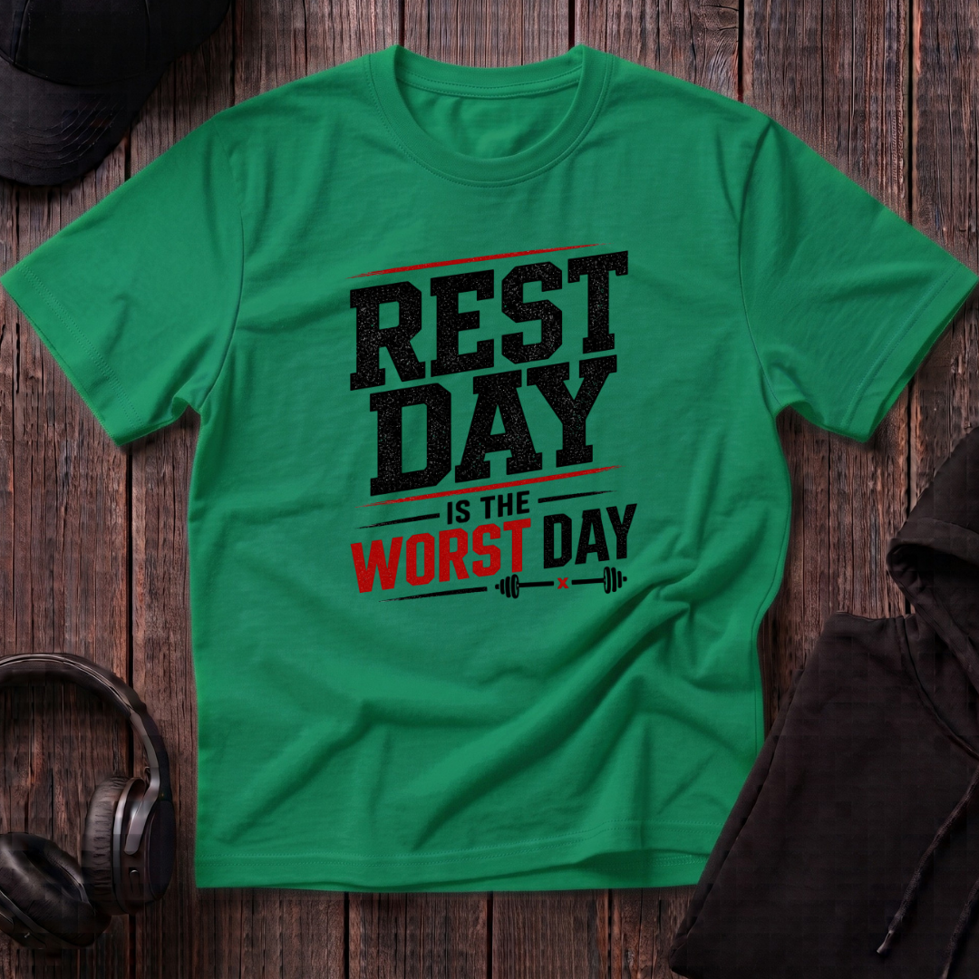 Rest Day Is The Worst Day Tee