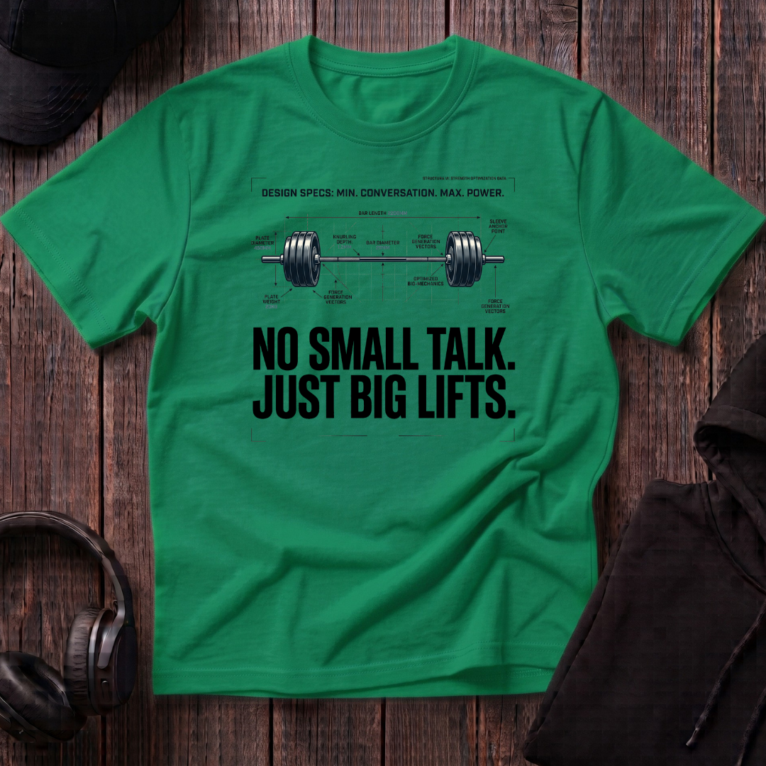 No Small Talk Tee