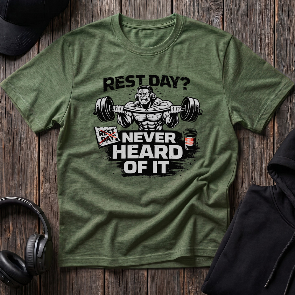 Rest Day Never Heard Of It Tee