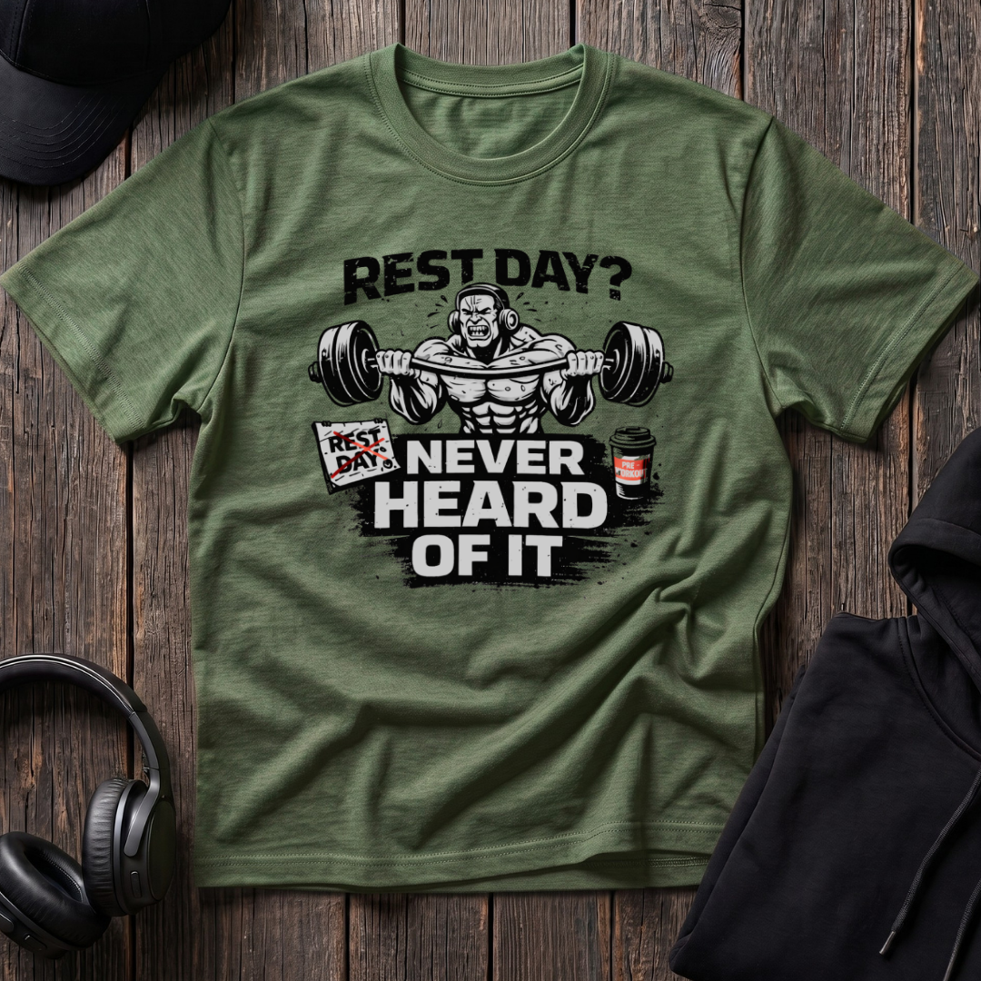 Rest Day Never Heard Of It Tee