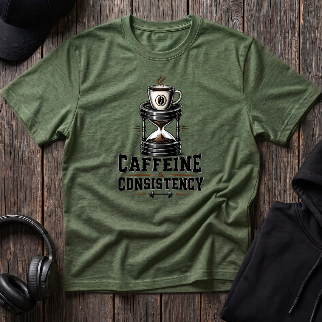 Caffeine And Consistency Tee
