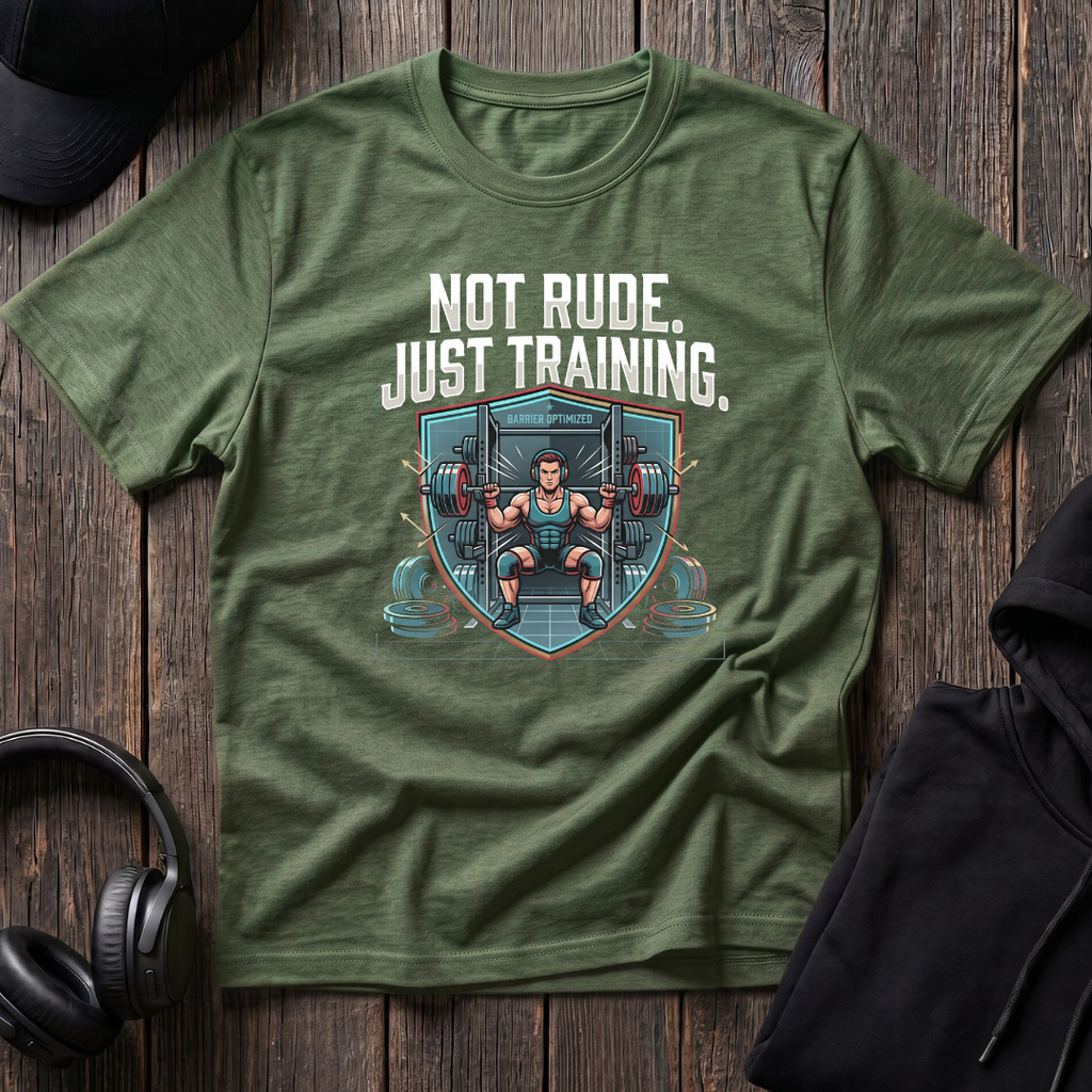 Not Rude Just Training Tee