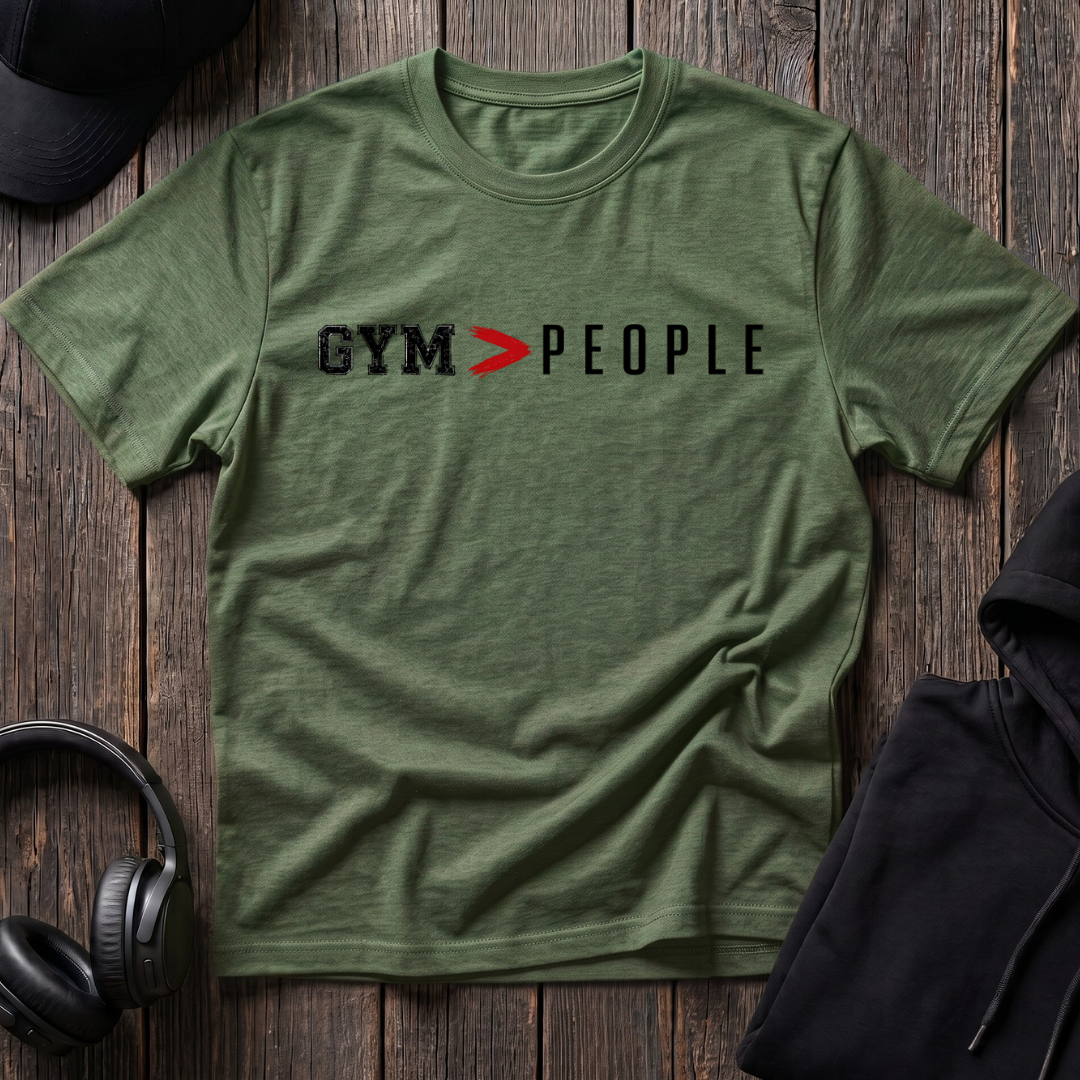 Gym More Than People Tee