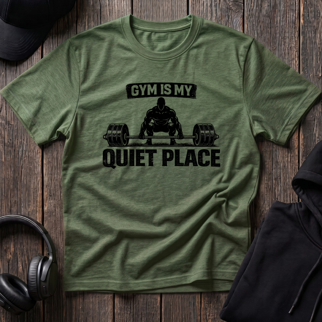 Gym Is My Quiet Place Tee