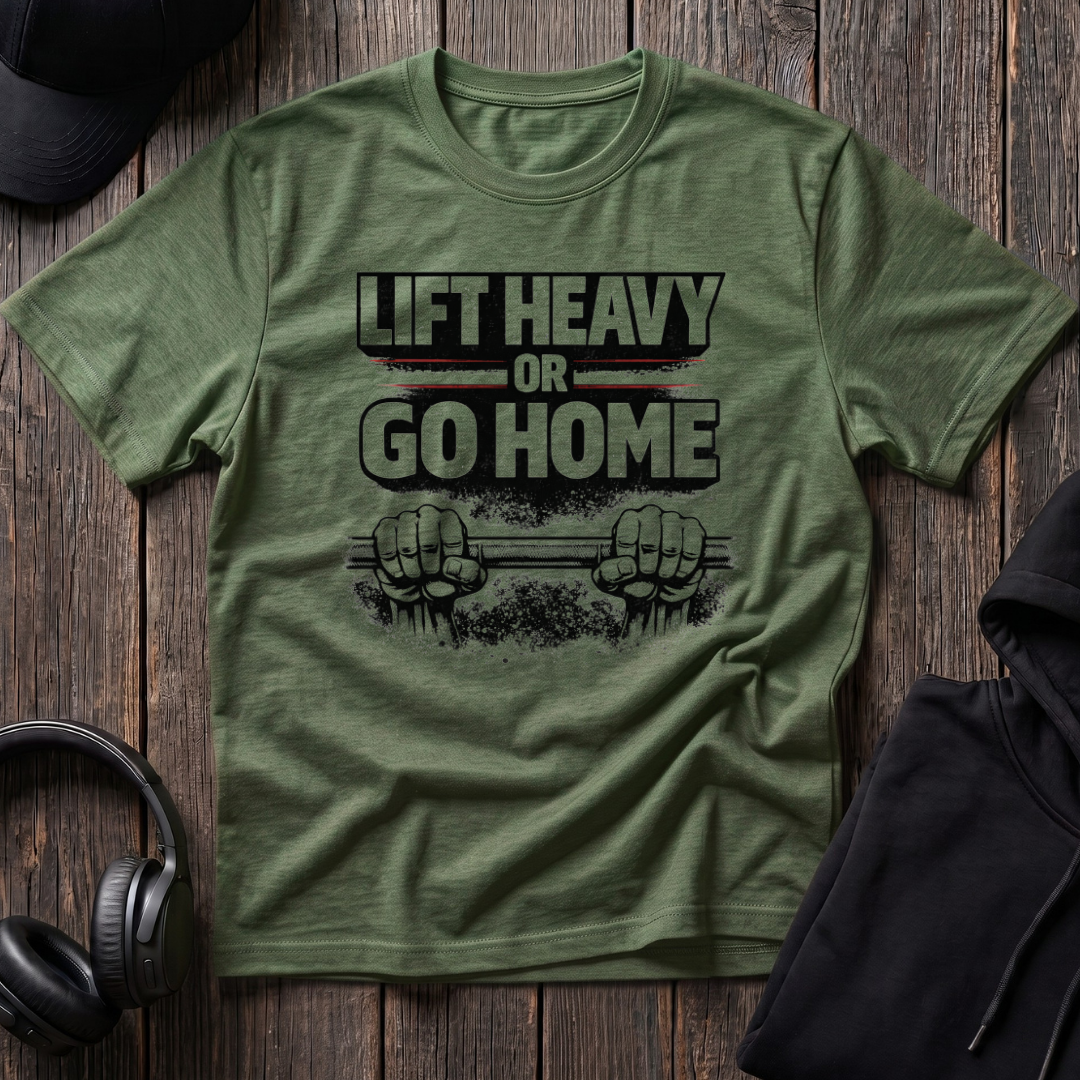 Lift Heavy Or Go Home Tee