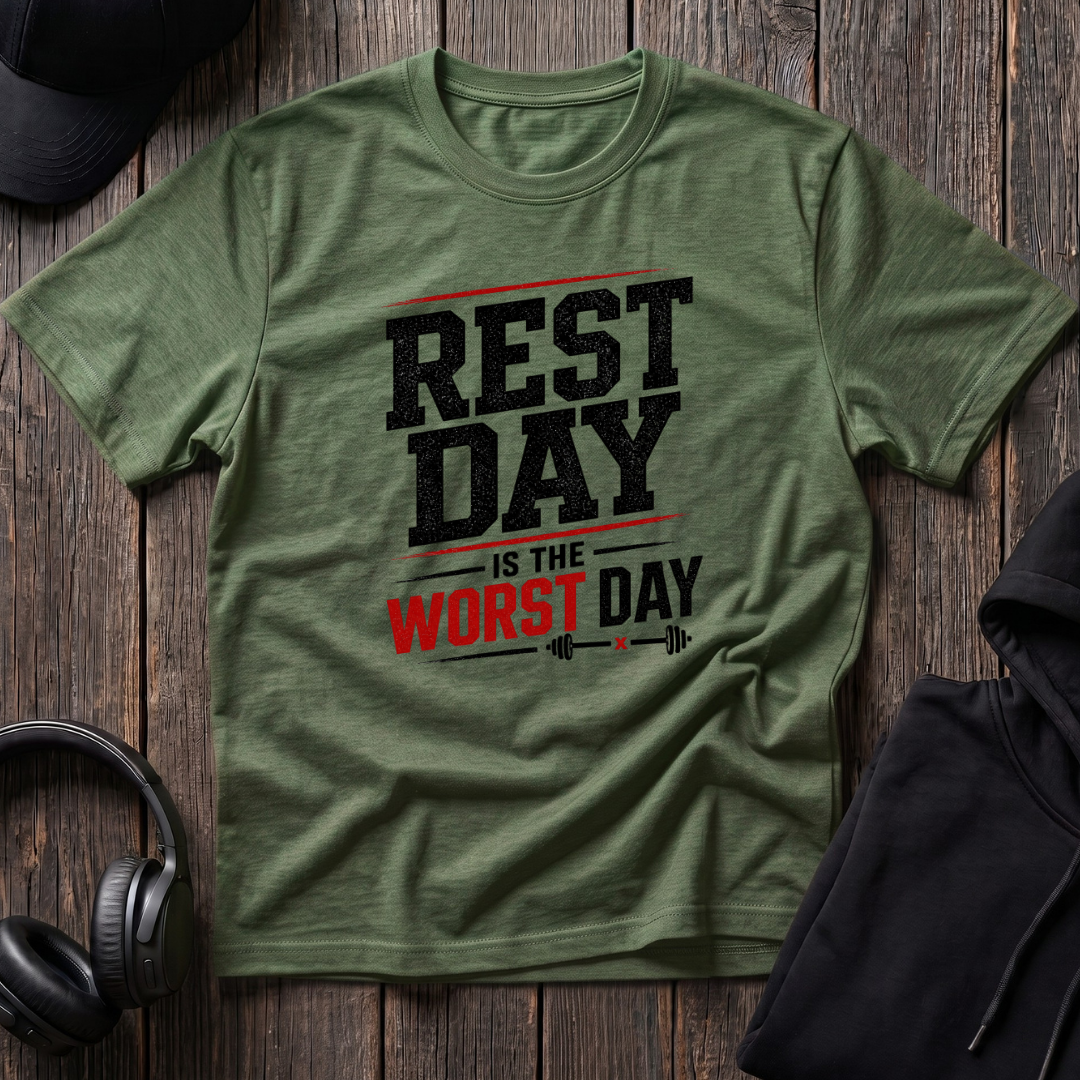Rest Day Is The Worst Day Tee