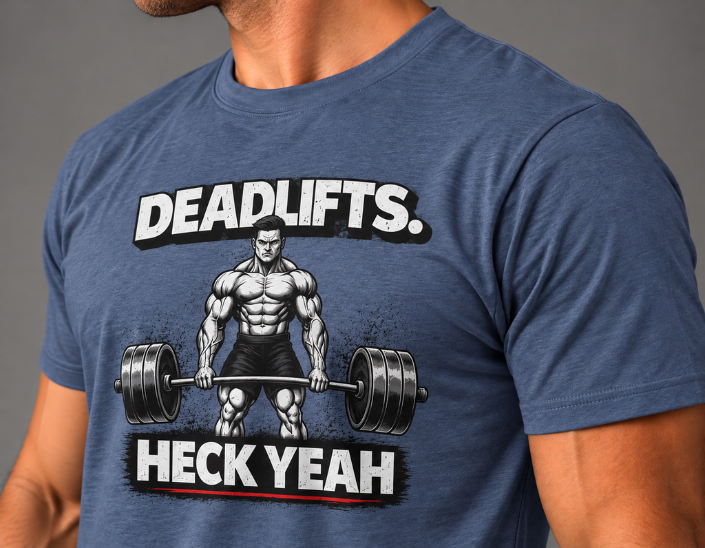 Deadlifts Heck Yeah Tee