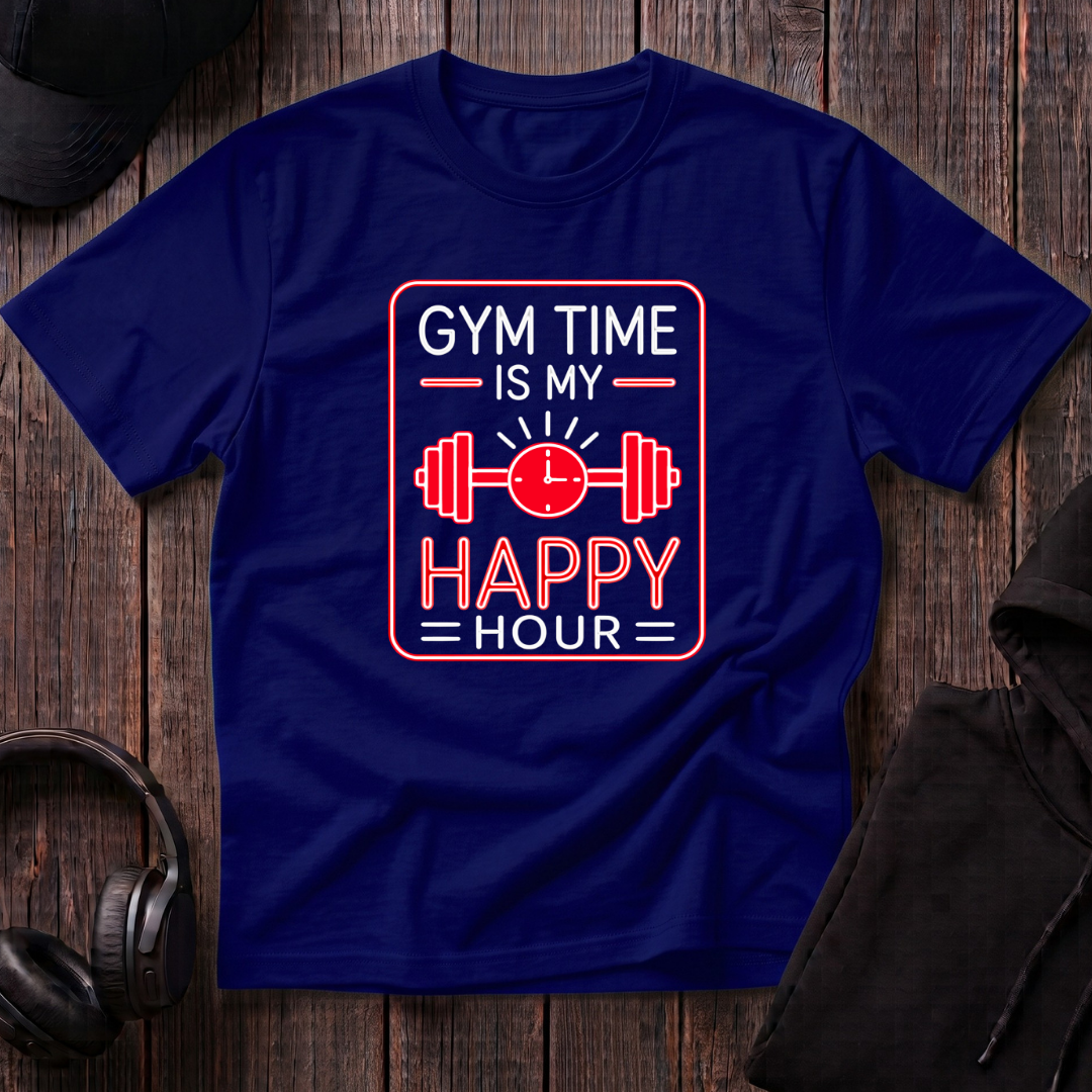 Gym Time Is My Happy Hour Tee