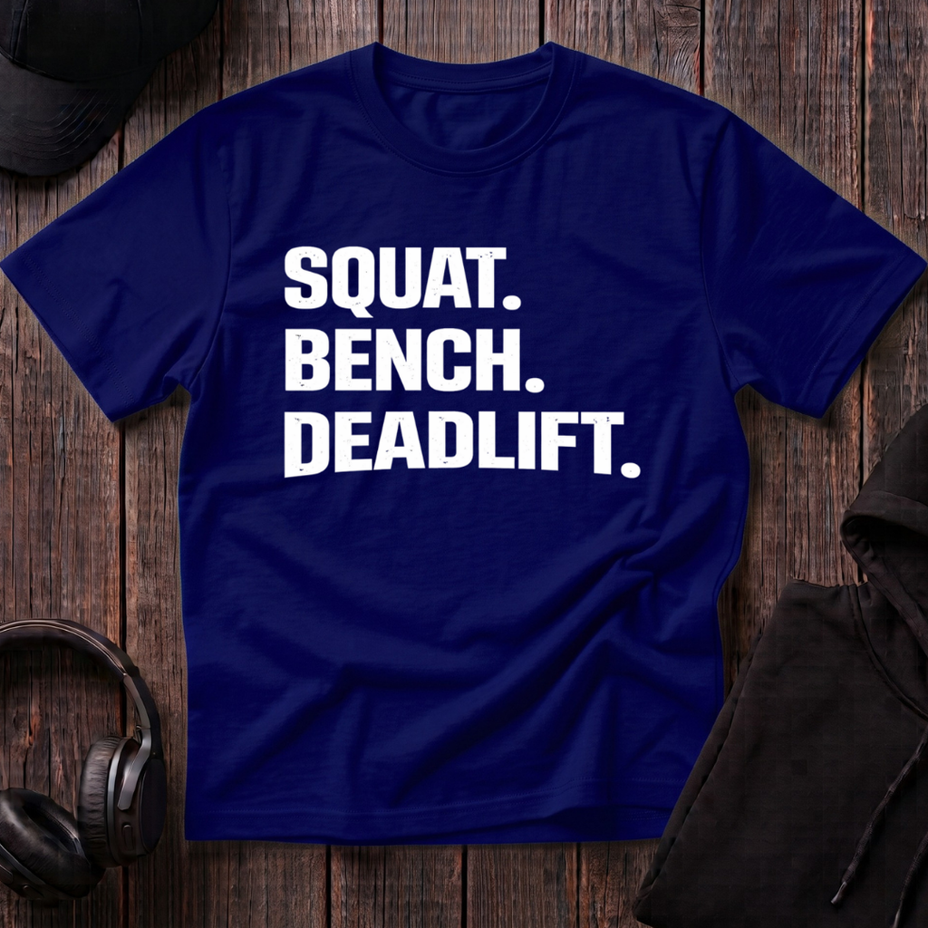 Squat Bench Deadlift Tee
