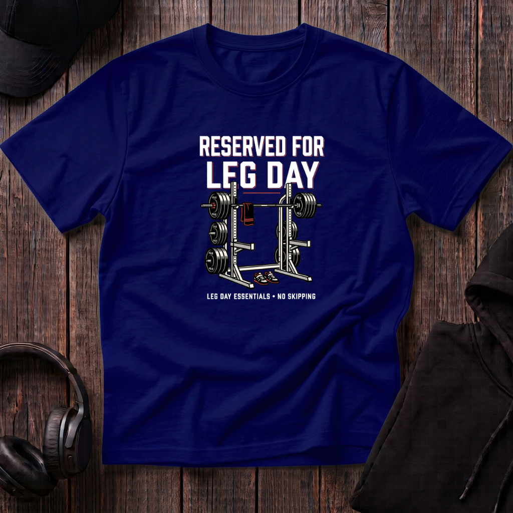 Reserved For Leg Day Tee