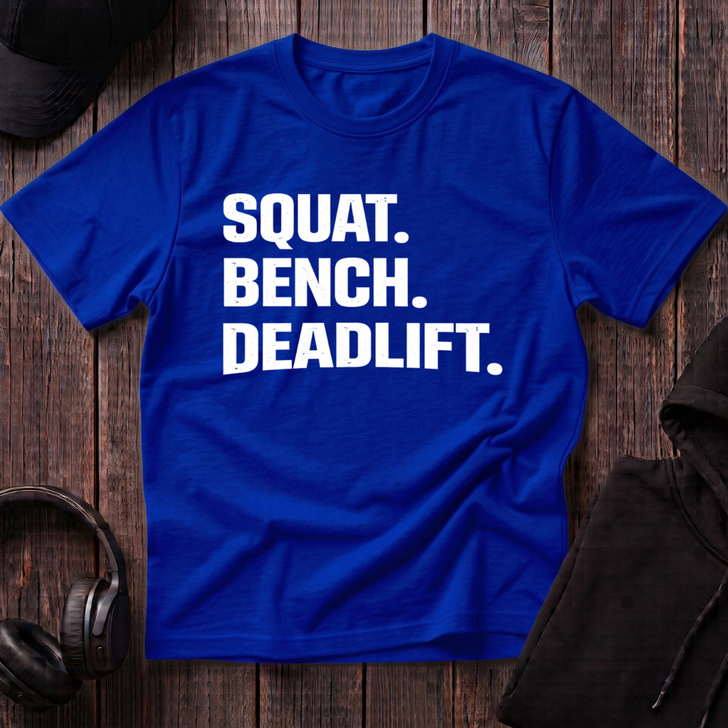 Squat Bench Deadlift Tee