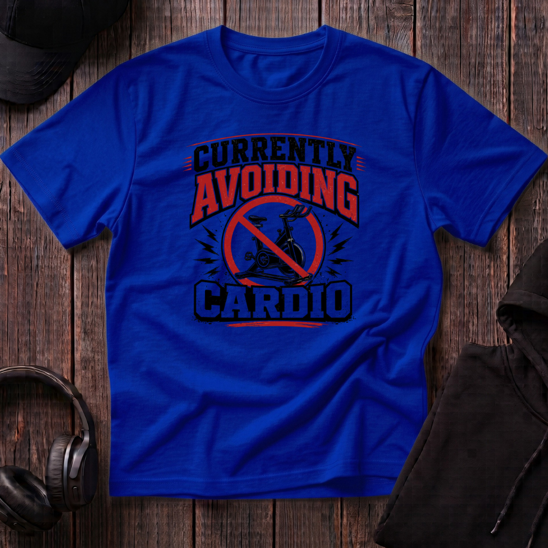 Currently Avoiding Cardio Tee