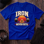 Iron Never Sets Tee