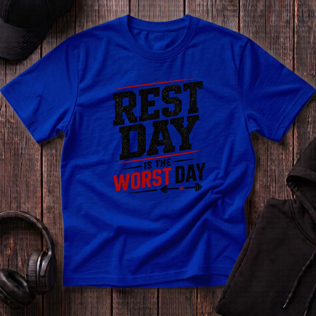 Rest Day Is The Worst Day Tee