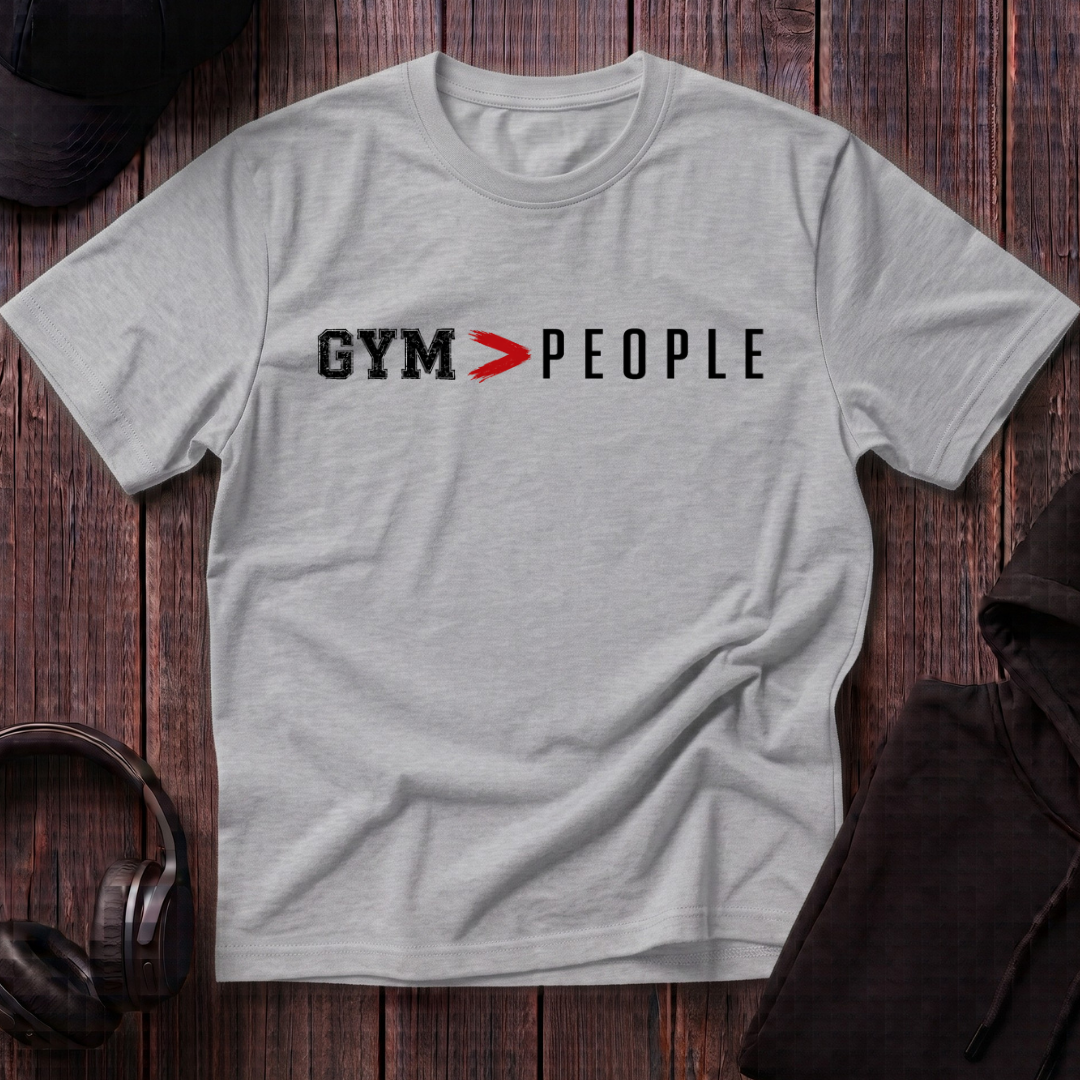Gym More Than People Tee